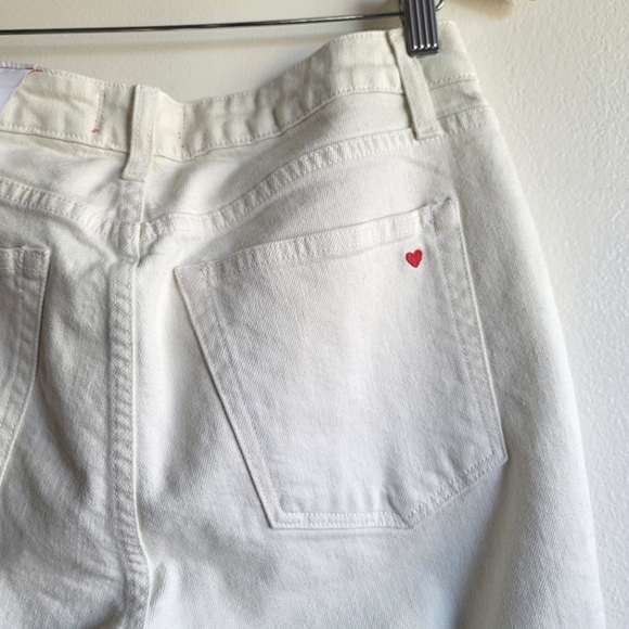 NEW! SUNDRY, Women's Side Stitch Slim‎ Straight Jean, Vanilla, Size 29, NWT - Picture 9 of 16